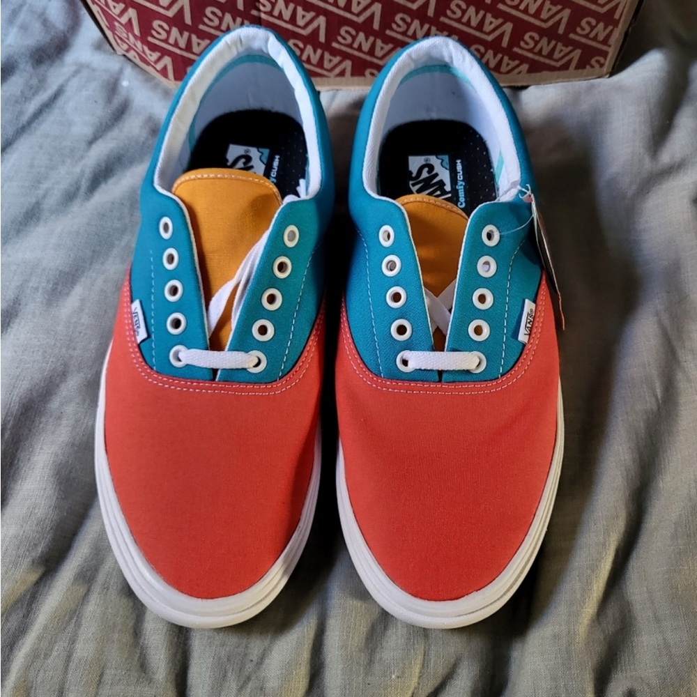 Vans Comfycush Era Multi Block Women 10.5 VNOA3WM92CC comfycush 012025 - Picture 2 of 7